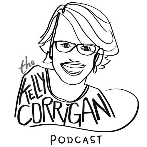 Original Line Art Portrait for Podcast Artwork