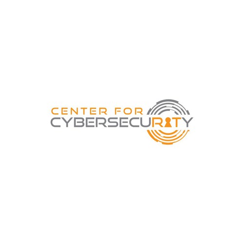 Bold and clean logo design for CYBERSECURITY