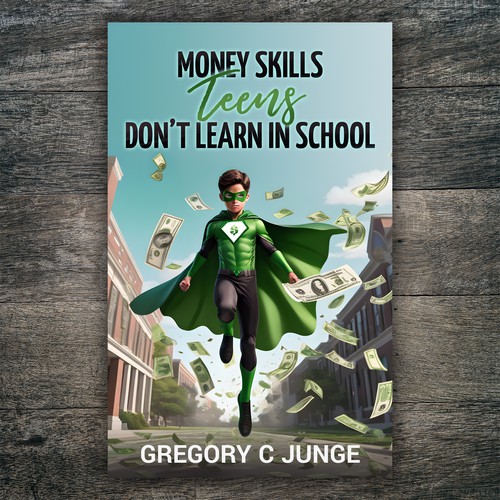 Money Skills for Teens Book Cover Design
