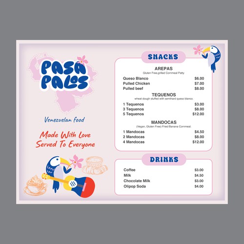 Menu Design