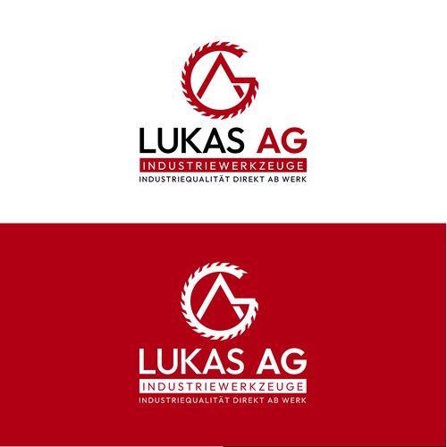 Logo design for LUKAS AG.