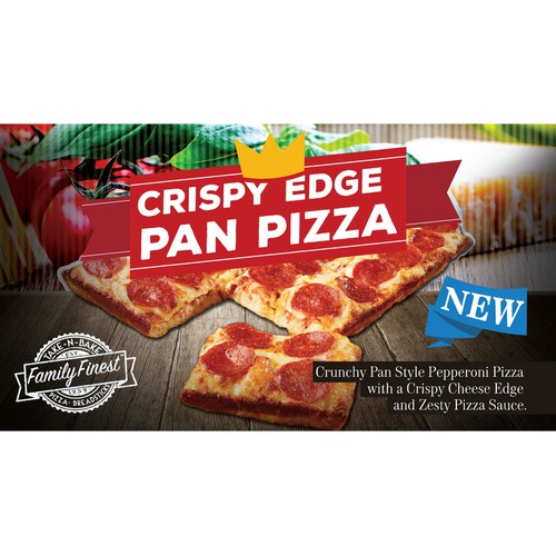 Crispy Edge Pan Pizza