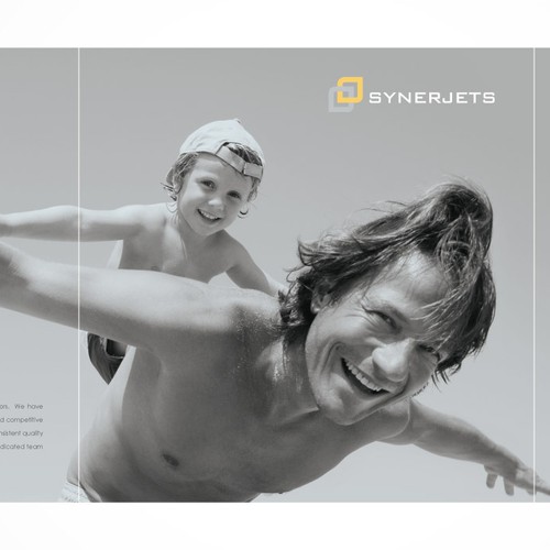 Brochure design for Synerjets