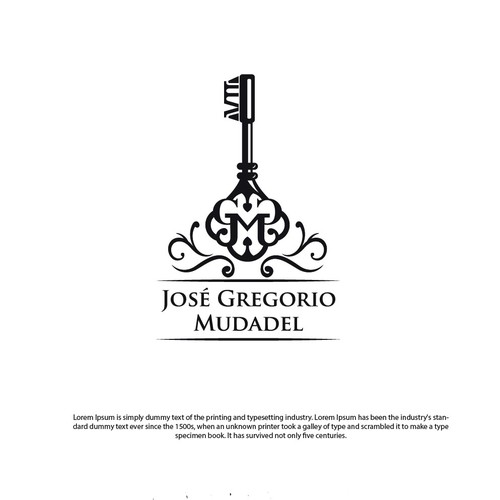 Logo personal manager negocios