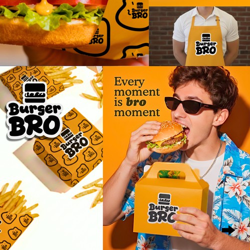 Burger bro branding 