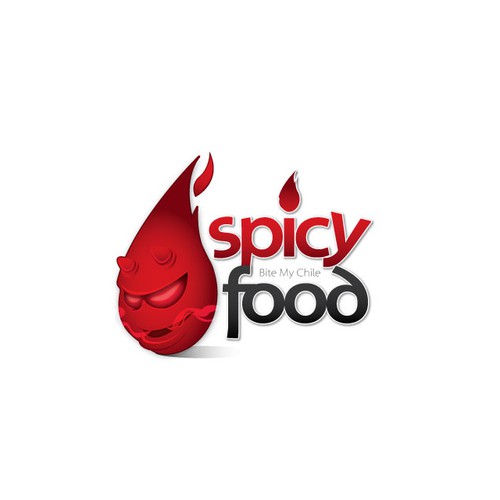 Logo for "Spicy Food"