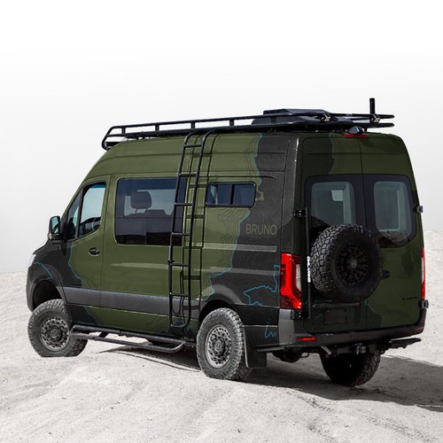 4x4 Adventure Van Wrap Design