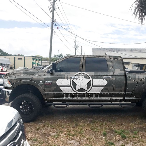 Truck wrap