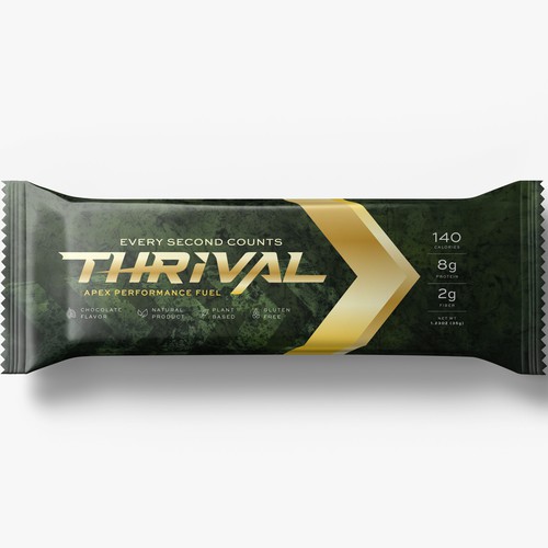 Energy Bar Packaging Design