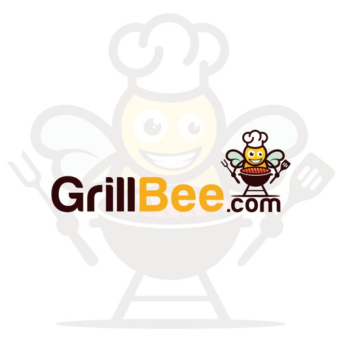 "GrillBee" need Powerful Logo