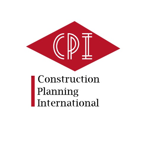 Simple logo for for Construction Planning International