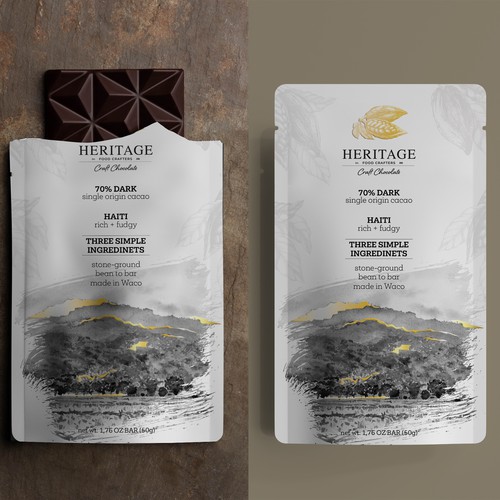 High-End Craft Chocolate Packaging that creates a Sense of Heritage and Community 