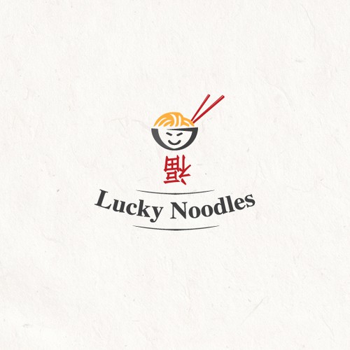 Create a winning logo design for Lucky Noodles