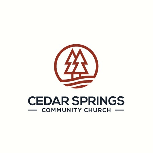 Modern Cedar Tree Logo