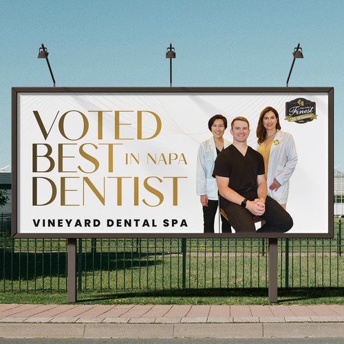 High-End Dental Office Billboard