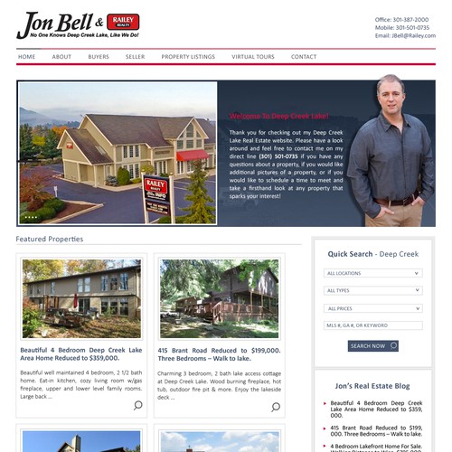 www.DeepCreek-RealEstate.com Needs New Home Page