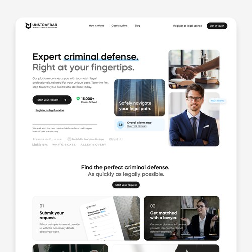Website for Criminal Law Platform