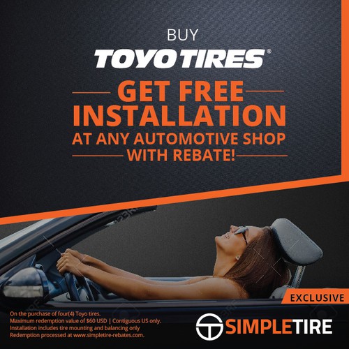 Facebook ad for Toyo Tires
