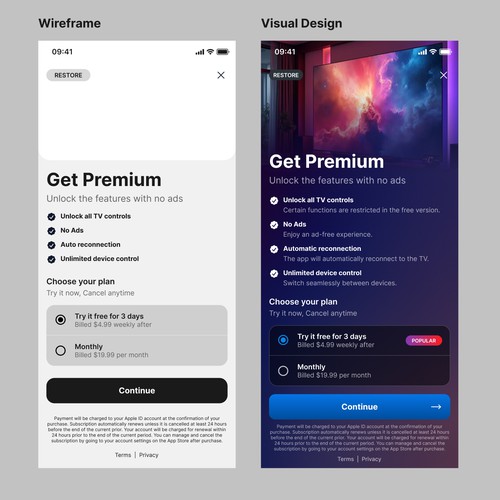 Paywall Concept