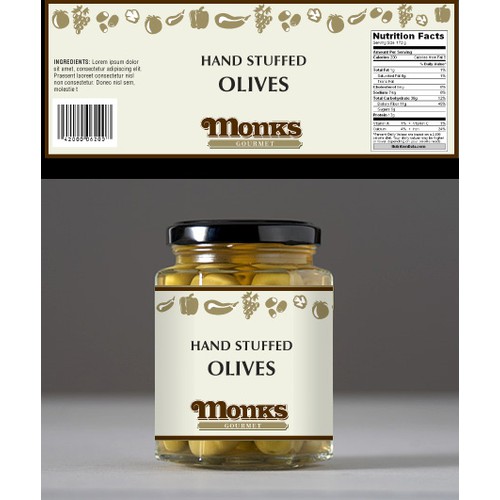 Create the next product label for Gourmet Chocolate Shop