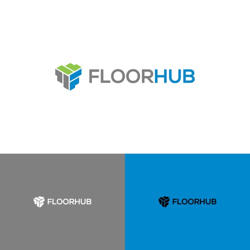 Simple Blod Logo For FLORHUB