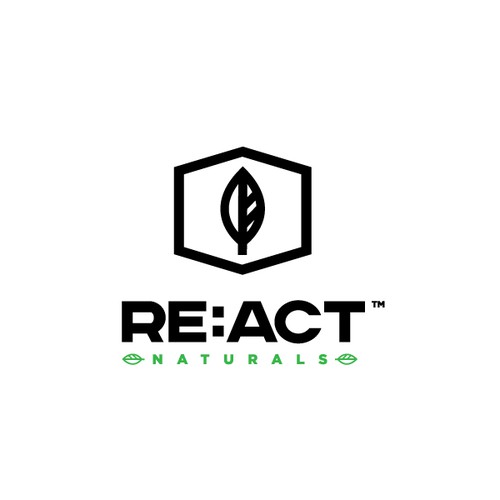 Create the next logo for Re:Act Naturals