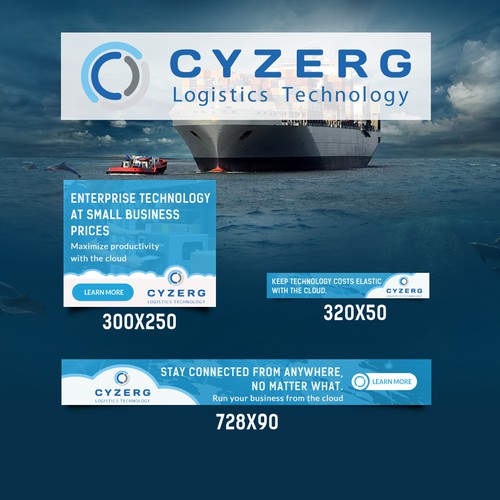 Banner Design For CYZERG Logistic Technology