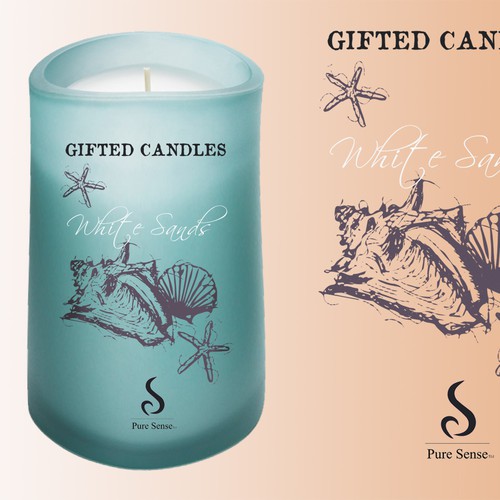 New product label wanted for Pure Sense Candles