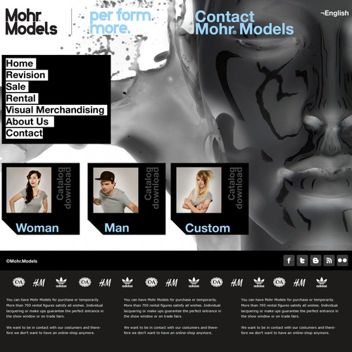 MohrModels needs a new Website Design