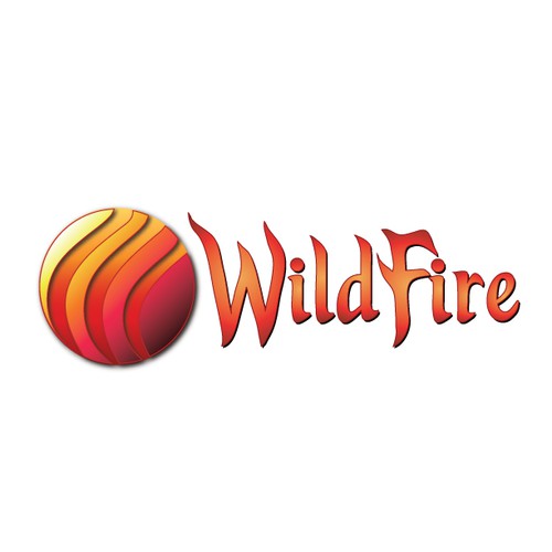 logo and business card for Wildfire