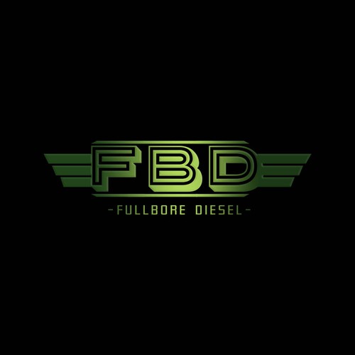 create a eye catching logo for fullbore diesel & fab