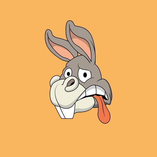 Cartoon donkey logo