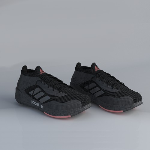 3D zapatillas adidas.