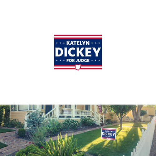 Signage for political campaign