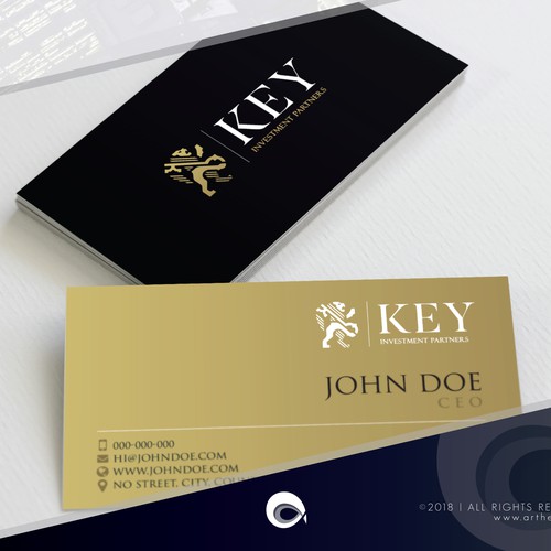 Business Card for Investment Mgmt Company