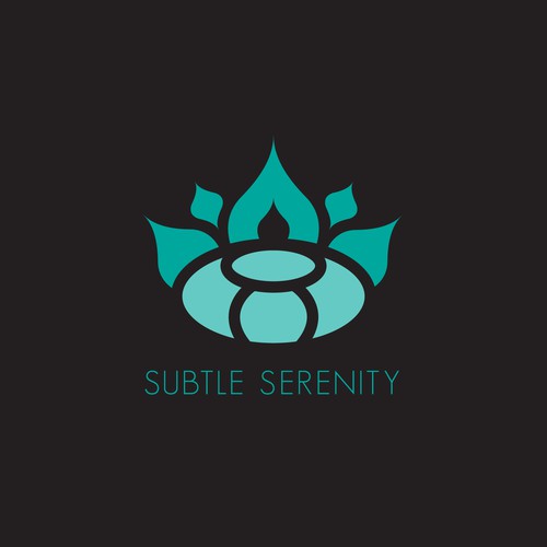 Logo for a yoga company