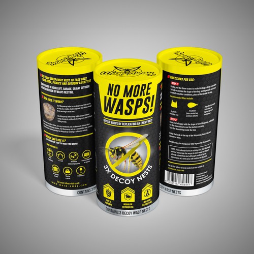 Packaging design for WaspAway