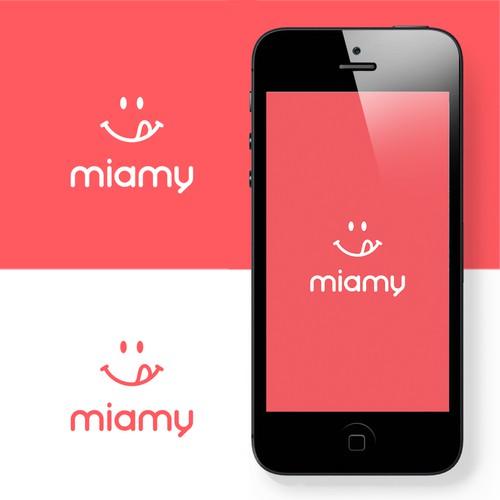 Logo for Miamy - mobile app for delivery