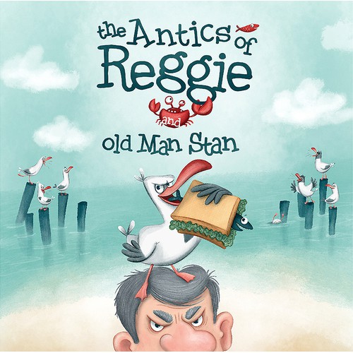 Children's book about the prankster seagull