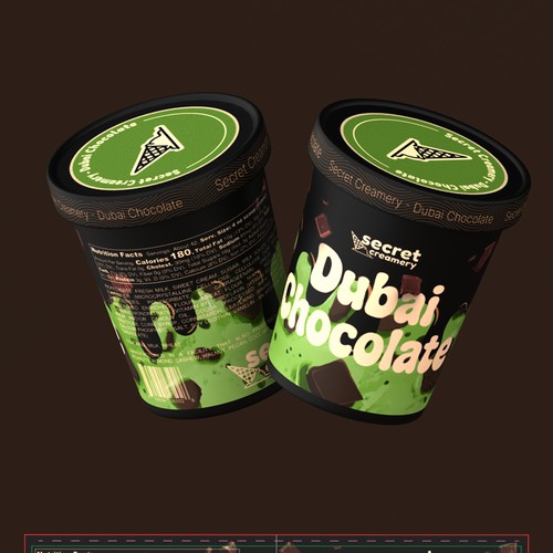 Ice-Cream packaging Design