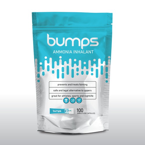 Bumps Ammonia Inhalant pouch