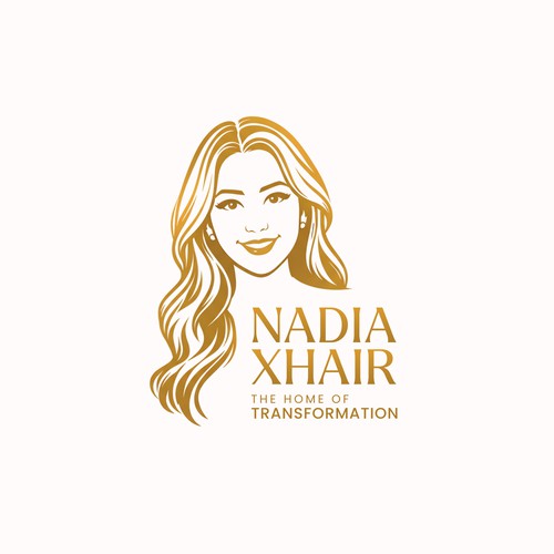 Ladies Hair Salon Logo Design 