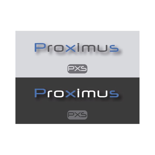 Logotipo con concepto tecnológico y moderno