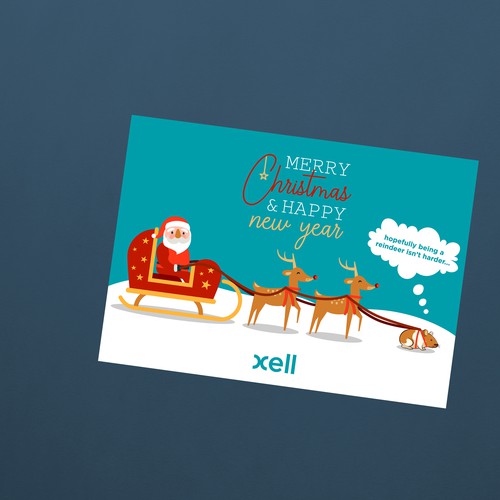 Greetings Card For The Xell