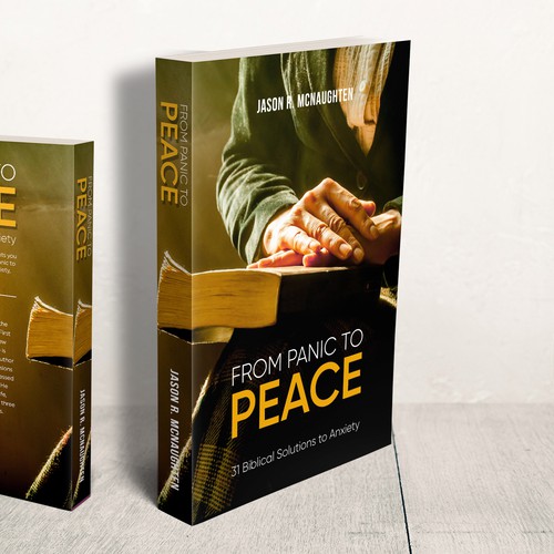 Cover title Design “From Panic to Peace”