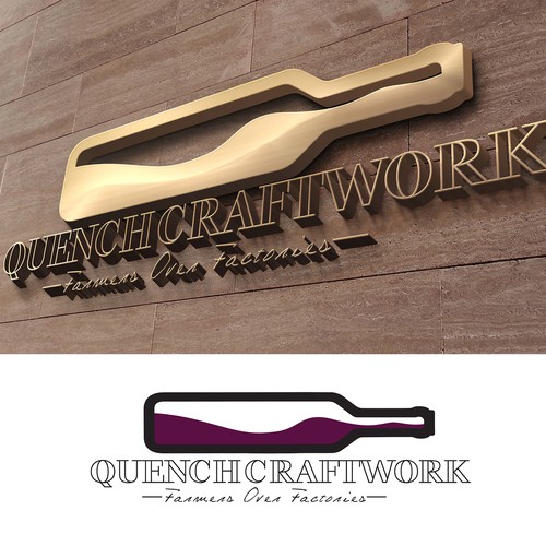 Create a modern/vintage logo for craft wine & spriit distributor