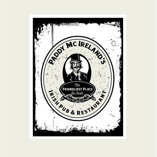 TRADITIONAL, MODERN logo with RETRO/VINTAGE vibe needed for Irish Restaurant/Pub/Whiskey Brand!