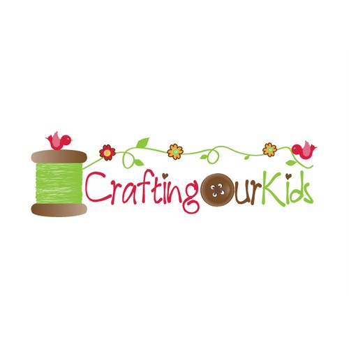 ** Guaranteed Prize** Stylish, fab & fun logo for Crafting Our Kids