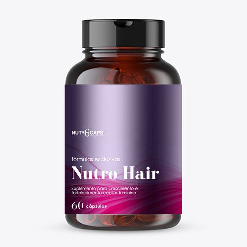 Hair Suplement Label