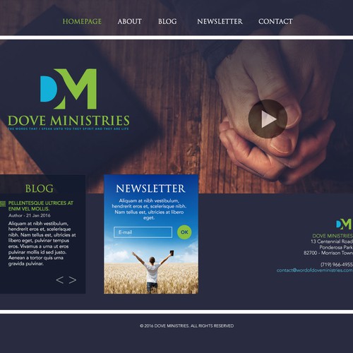 Dove Ministries website 
